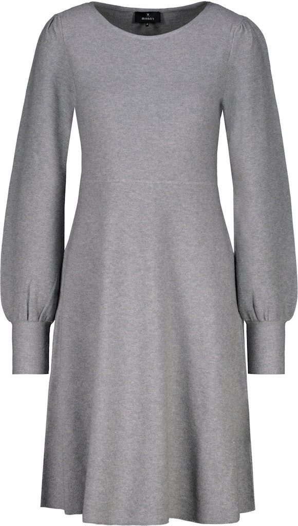 Monari Druckkleid Kleid steel melange günstig online kaufen