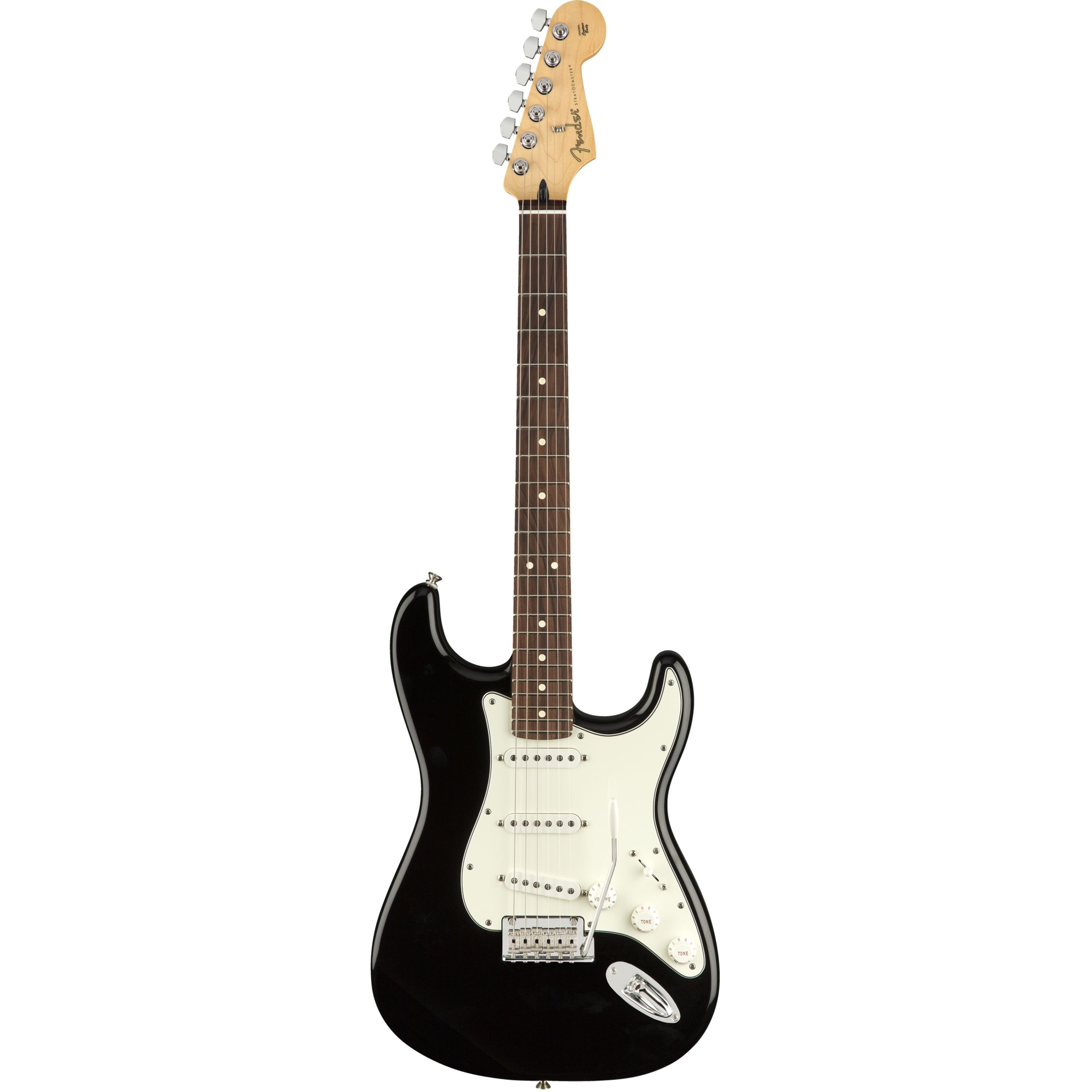 Fender E-Gitarre, E-Gitarren, ST-Modelle, Player Stratocaster PF Black - E-Gitarre