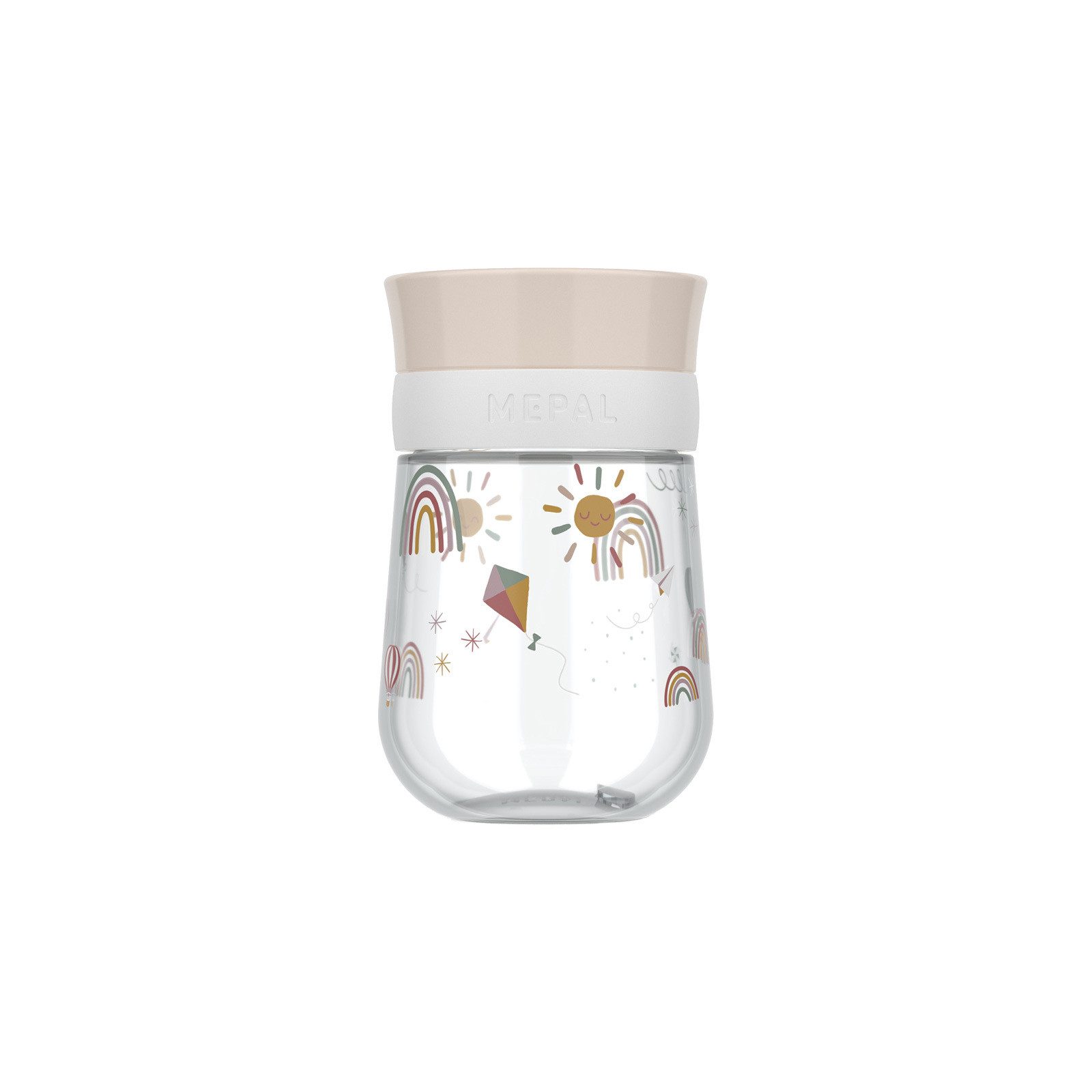 Mepal Kinderbecher Mio (2025) 360° Trinklernbecher 300 ml, 1-tlg., Polypropylen, Silikon, Tritan
