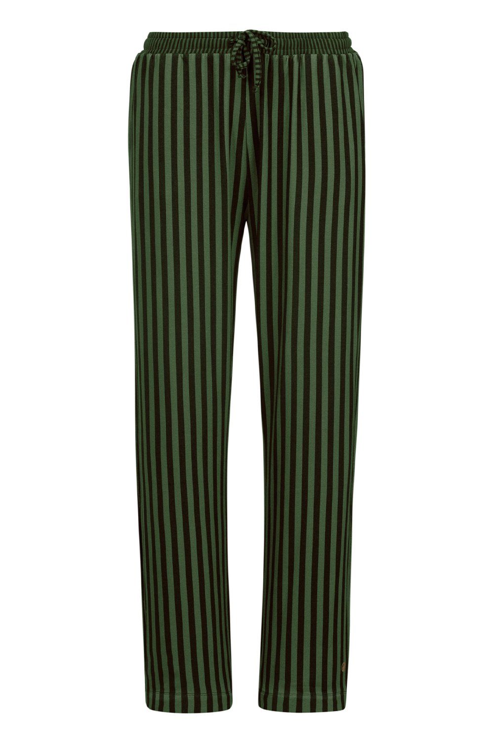 PiP Studio Loungehose Belin Sumo Stripe Trousers Long 51500718-734 dark green