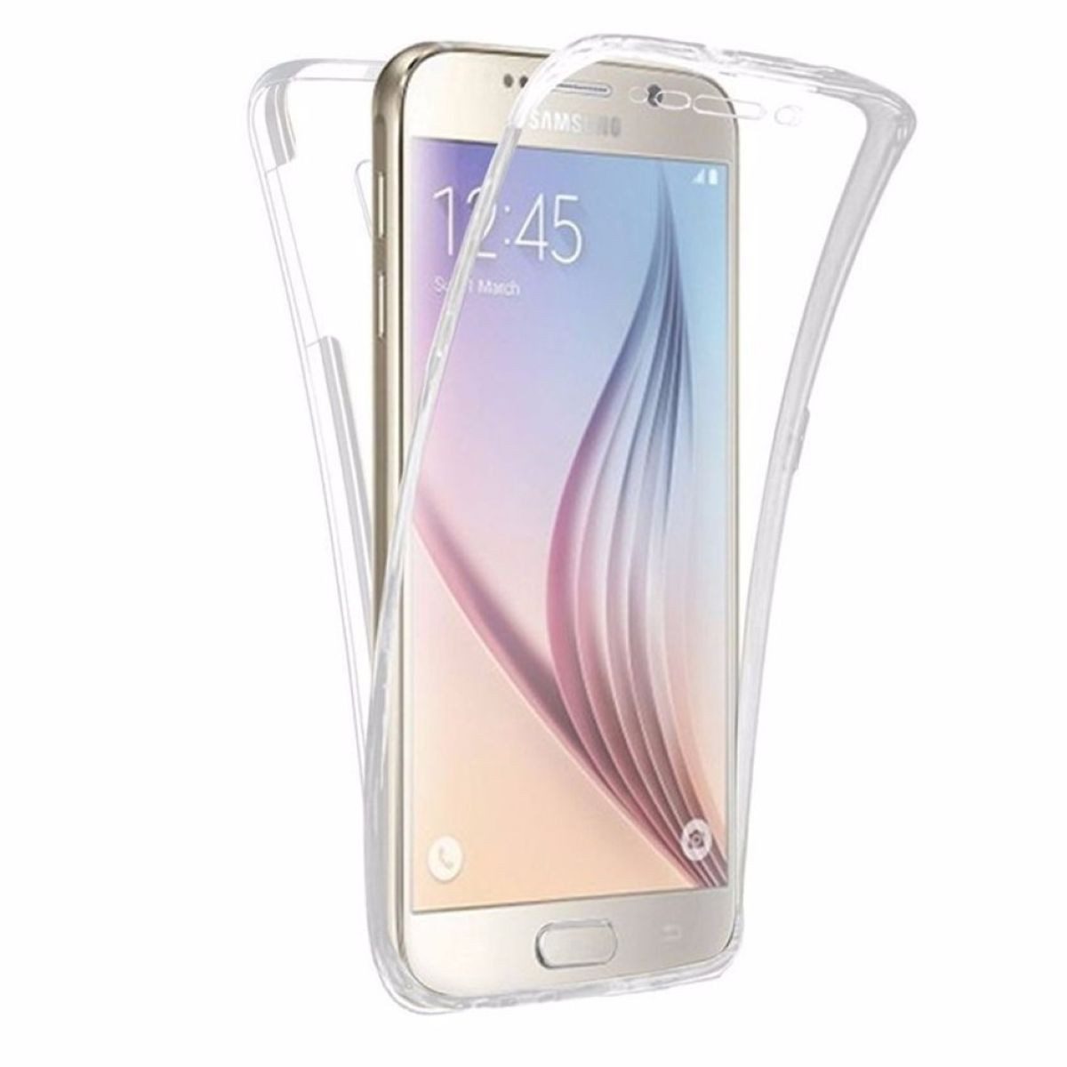 König Design Handyhülle Samsung Galaxy S8, Samsung Galaxy S8 Handyhülle Backcover Gelb
