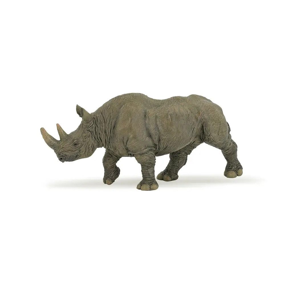 papo Actionfigur Papo 50066 Schwarzes Nashorn