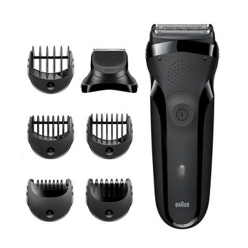 Braun Elektrorasierer Series 3 Shave&Style 300BT, Aufsätze: 5