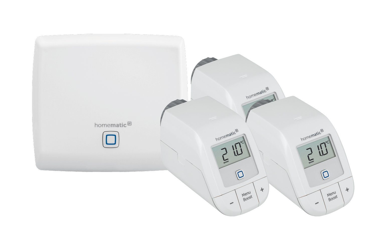 Heizkörperthermostat SET: Access Point + 3St. heizkörperthermostat basic