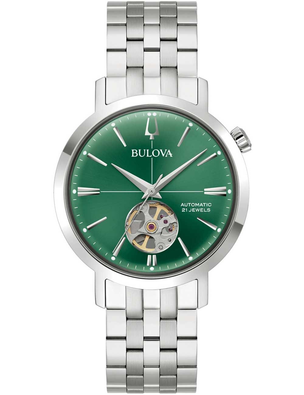 Bulova Automatikuhr Bulova 96A319 Herrenuhr Aerojet Automatik 38mm 3ATM Bulova 96A319 Herrenuhr Aerojet Automatik 38mm 3ATM