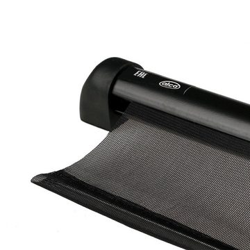 Universal Auto-Sonnenschutz 90 cm Autofenster UV Schutz Einhand-Einrollfunktion, alca