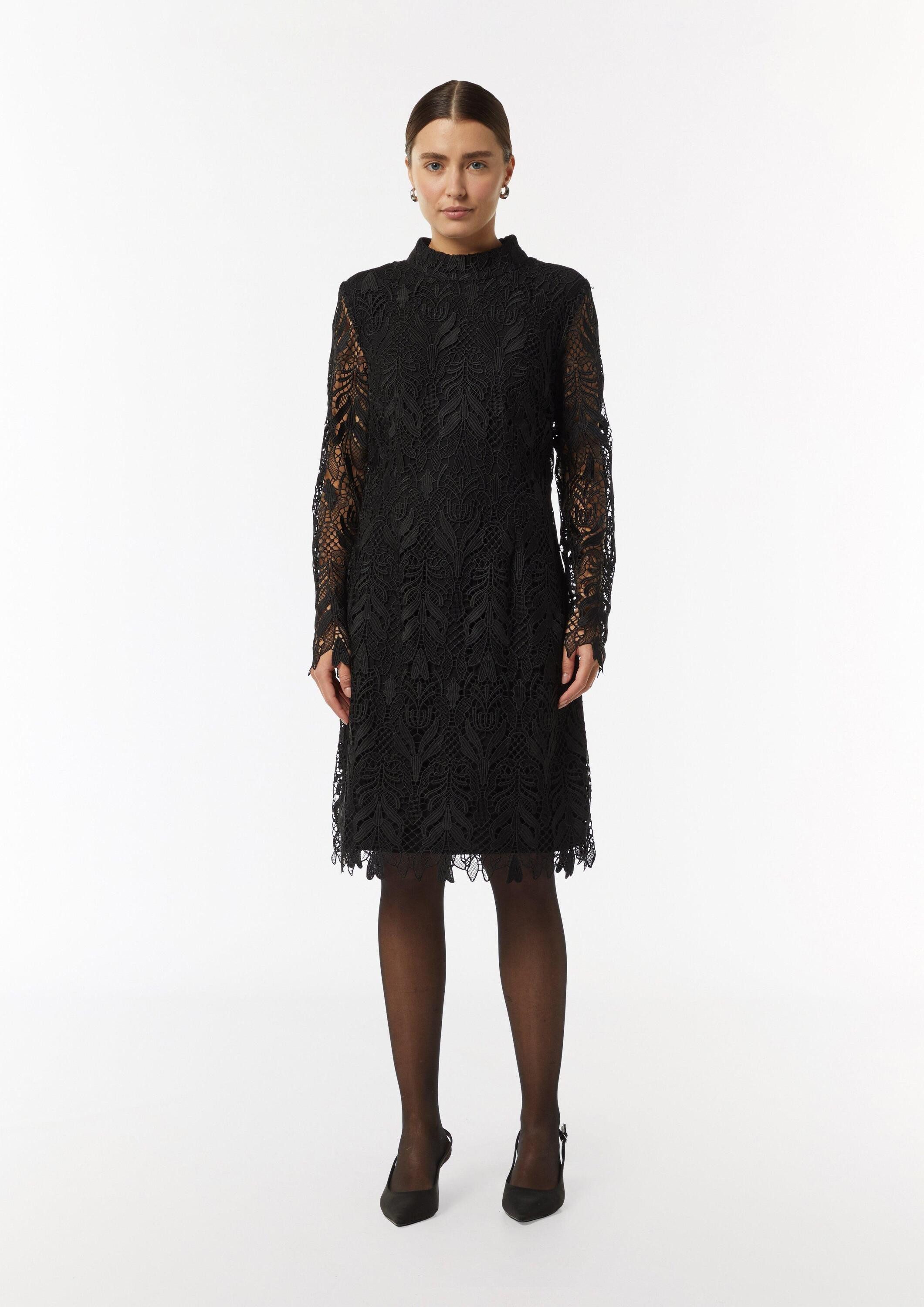 comma Minikleid Kleid Edles Spitzenkleid mit günstig online kaufen