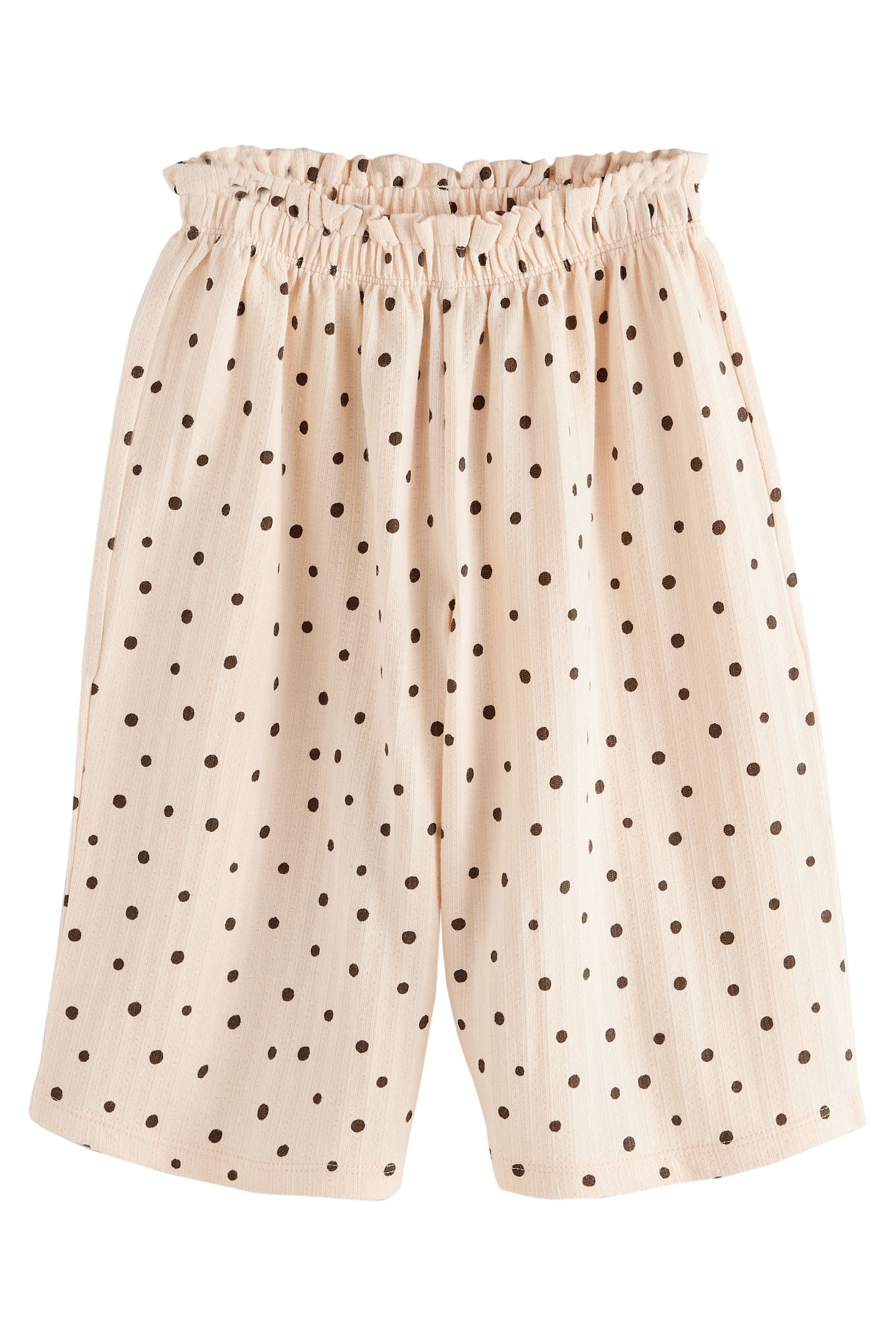 Next Stoffhose 3er-Pack Hosen mit weitem Bein (3-tlg)