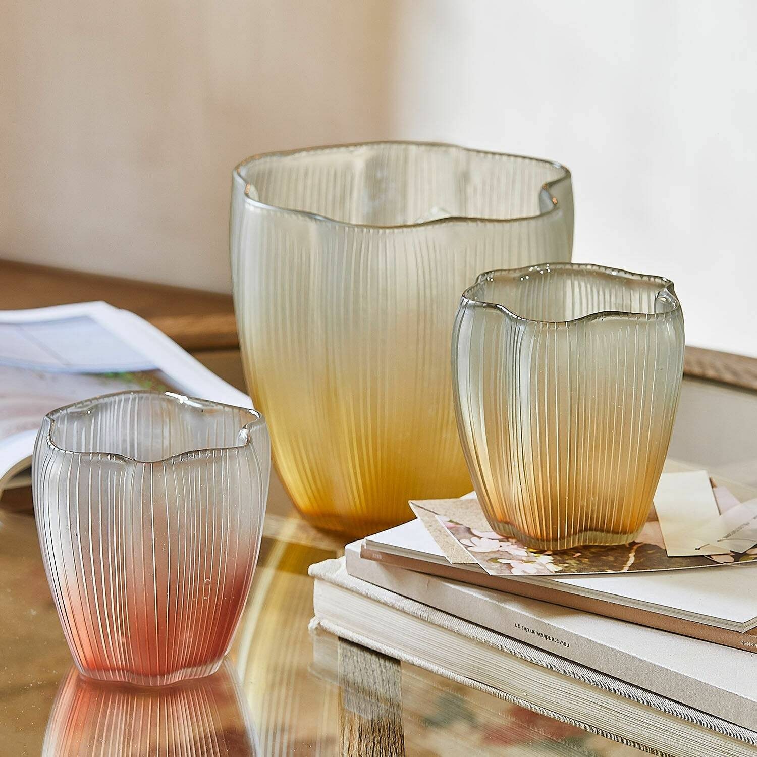 Mirabeau Windlicht Windlicht 3er Set Antoinelle bunt (3er Set, 3er Set)