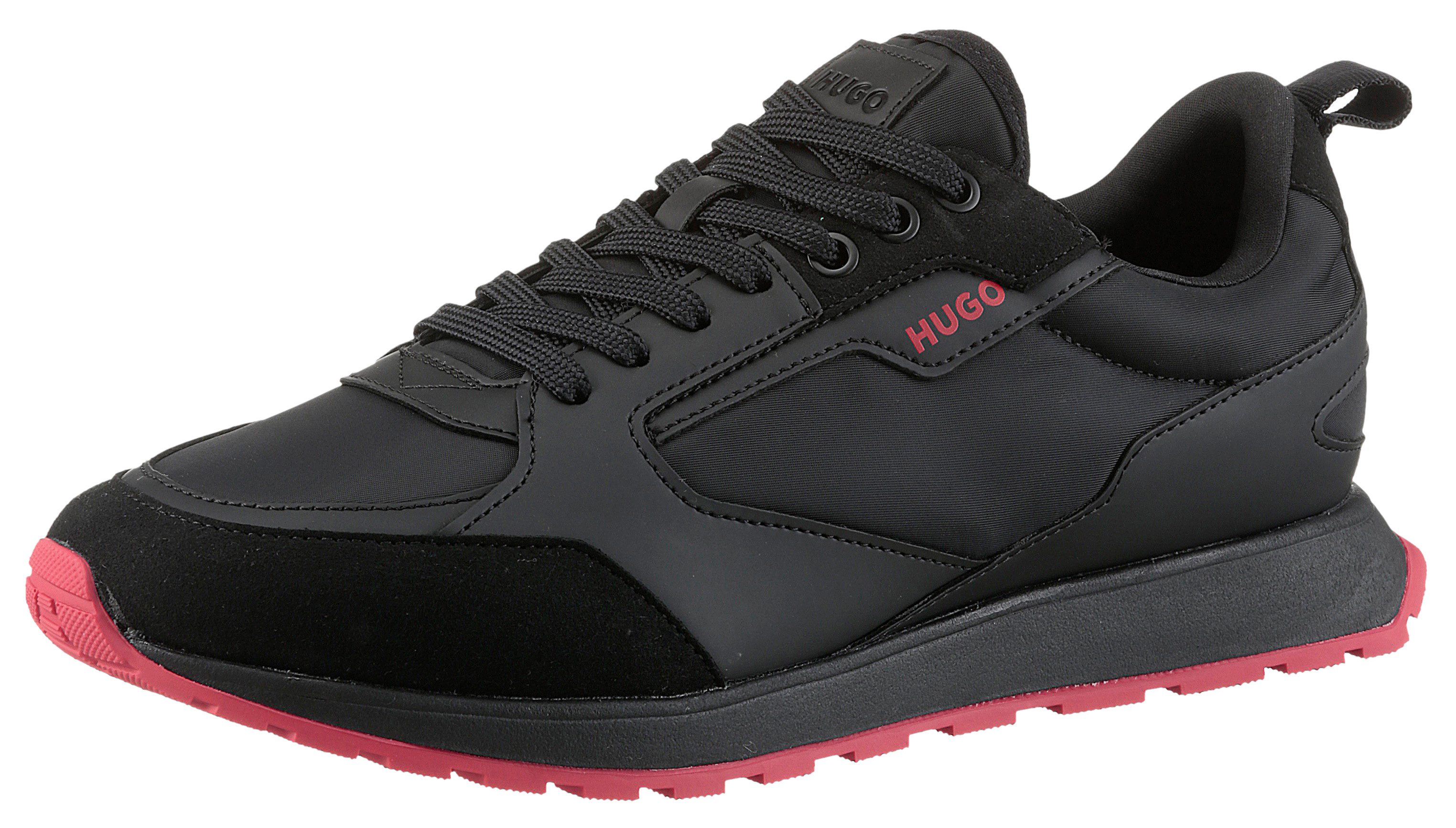 HUGO Icelin_Runn Sneaker, Freizeitschuh, Halbschuh, Schnürschuh mit Logosch günstig online kaufen