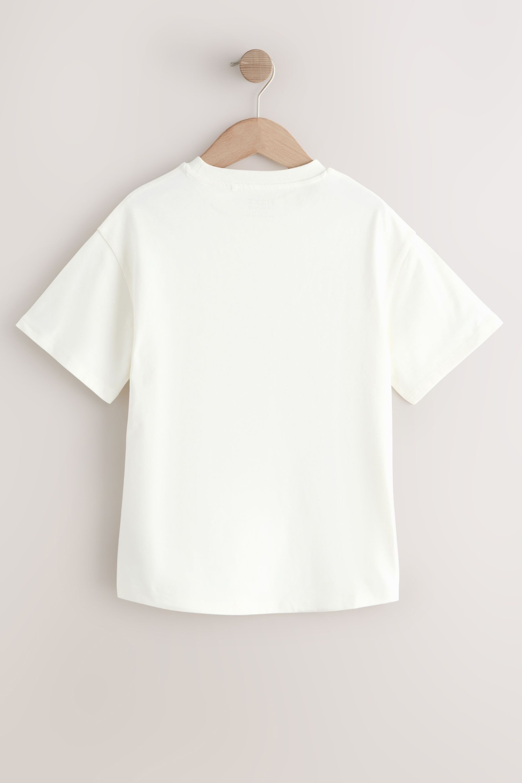 Next T-Shirt Oversized Fit T-Shirts mit Grafik, 3er-Pack (3-tlg) – Bild 2 von 5