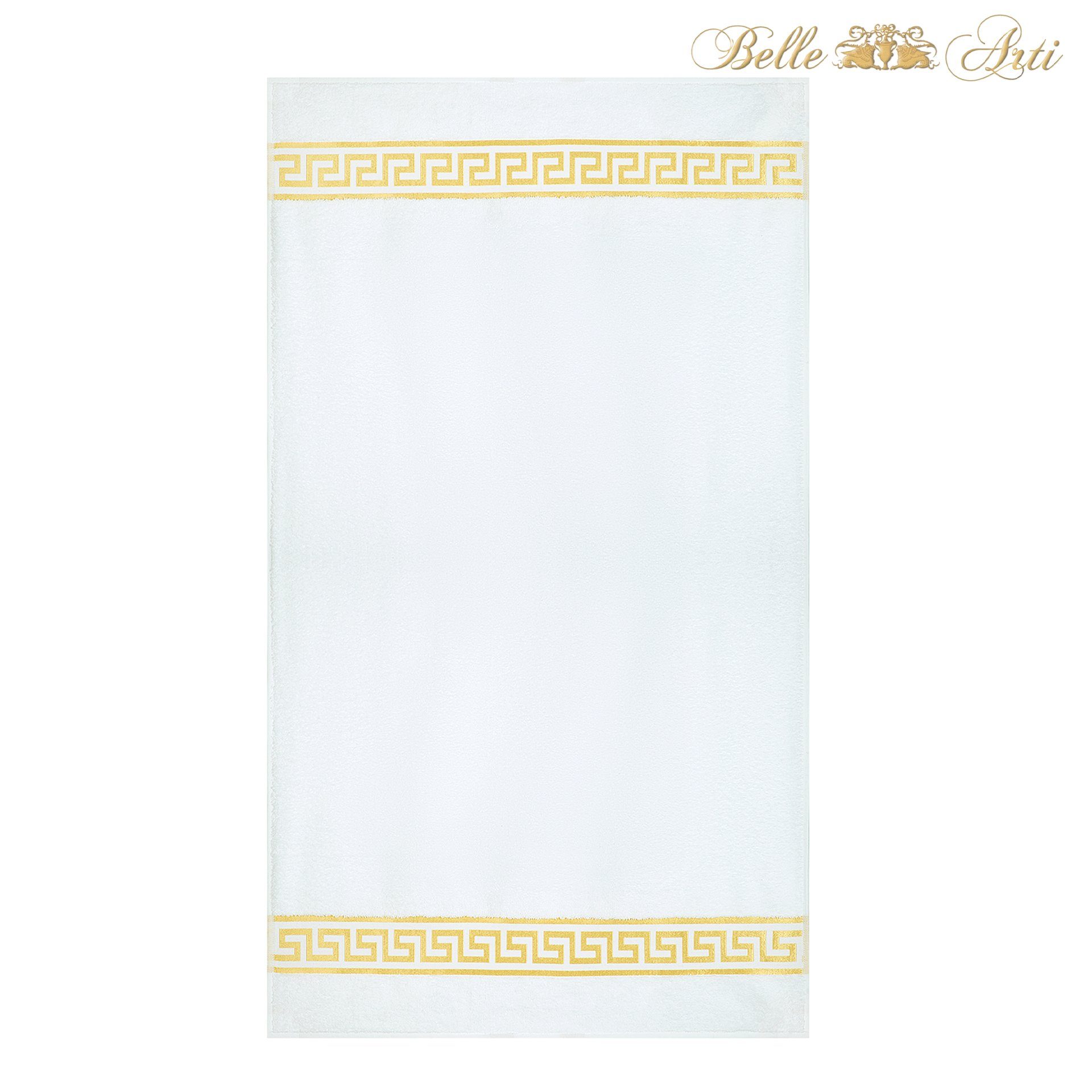 Belle Arti Handtücher Luxus Mäander Gästetücher Badetücher Duschtücher Saunatücher in Set, Frottee (1-St), schwarz, weiss, beige, rot, gold, 100% Baumwolle, Fro – Bild 4 von 5