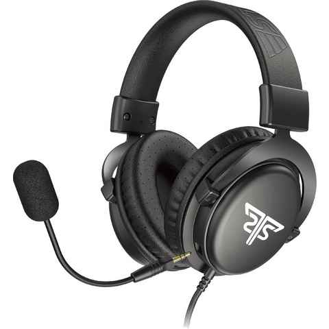 Hyrican Striker HEADQUARTER ST-GH823 7.1 Surround« kabelgebunden Gaming-Headset (Mikrofon abnehmbar, geeignet für PC/PS4)