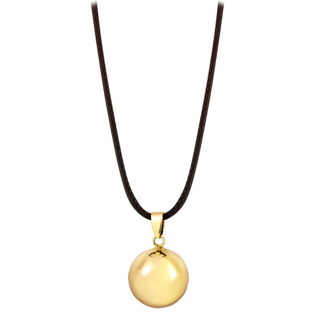 MUMMY BELL Kette mit Einhänger Vergoldete Halskette AZ20