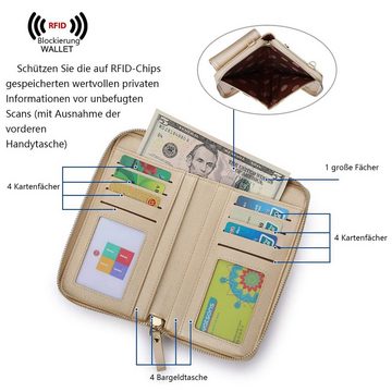 S-ZONE Schultertasche (1-tlg), Minibag, Umhänge- Handytasche, Geldbeutel -börse