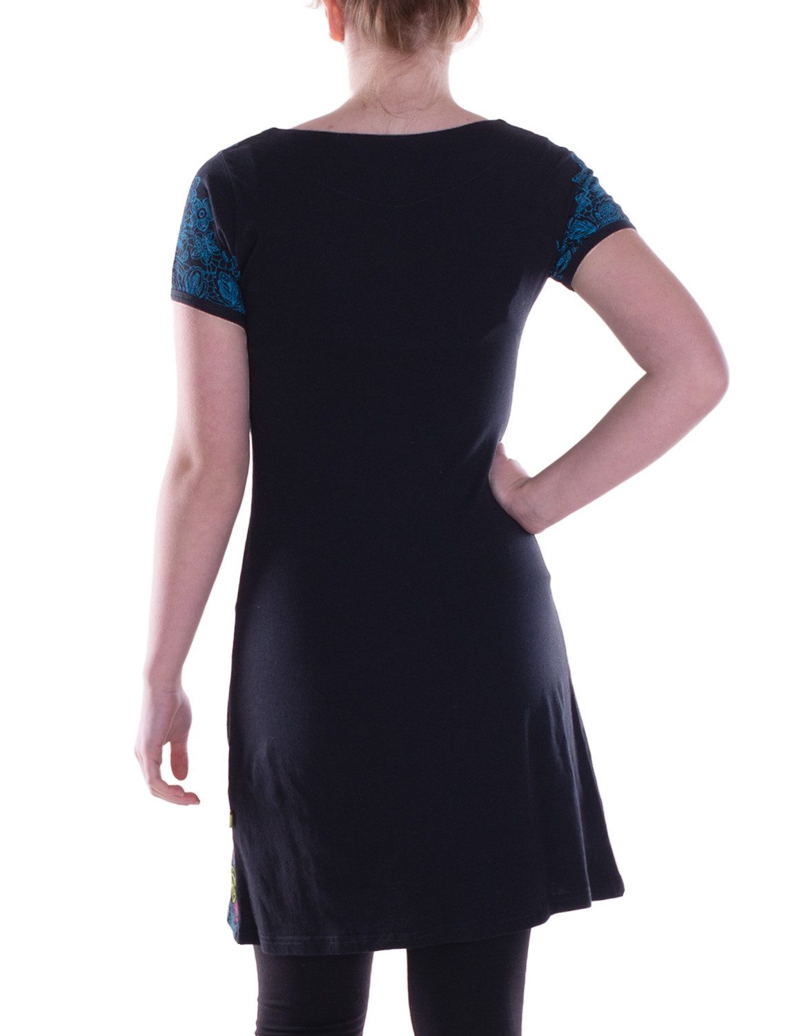 Vishes Sommerkleid Damen A-Linie Kleid Baumwolle günstig online kaufen