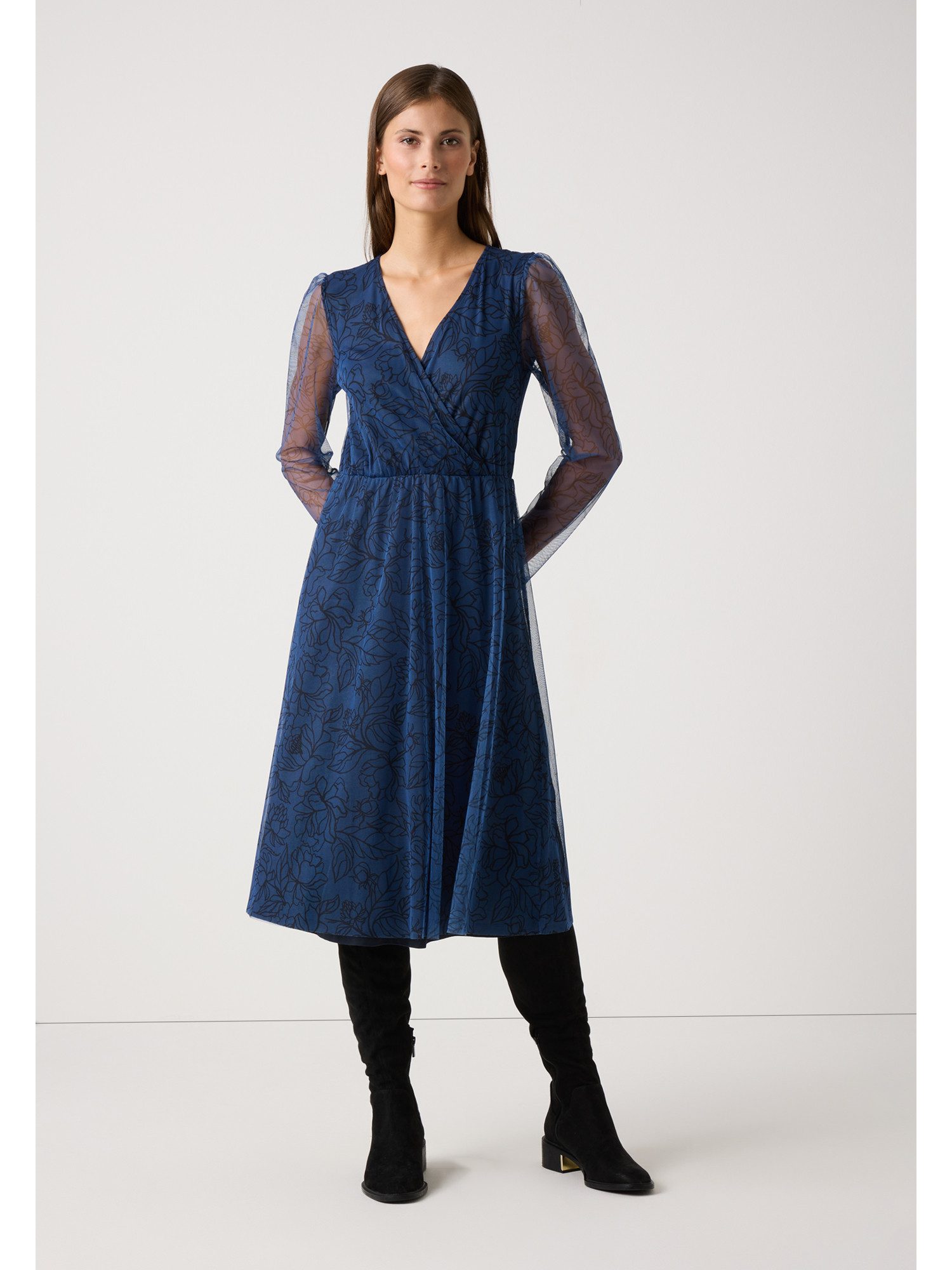 MORE&MORE Jerseykleid Midikleid günstig online kaufen