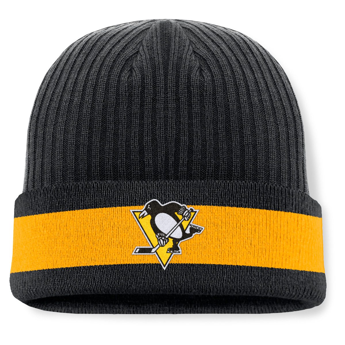Bommelmütze Fanatics Mütze Pittsburgh Penguins A/ Beanie Cuff