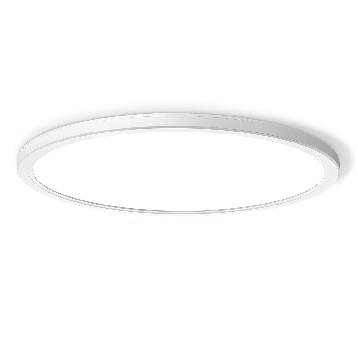 ibettertec Deckenleuchten Flach Rund Weiß Deckenlampe günstig online kaufen