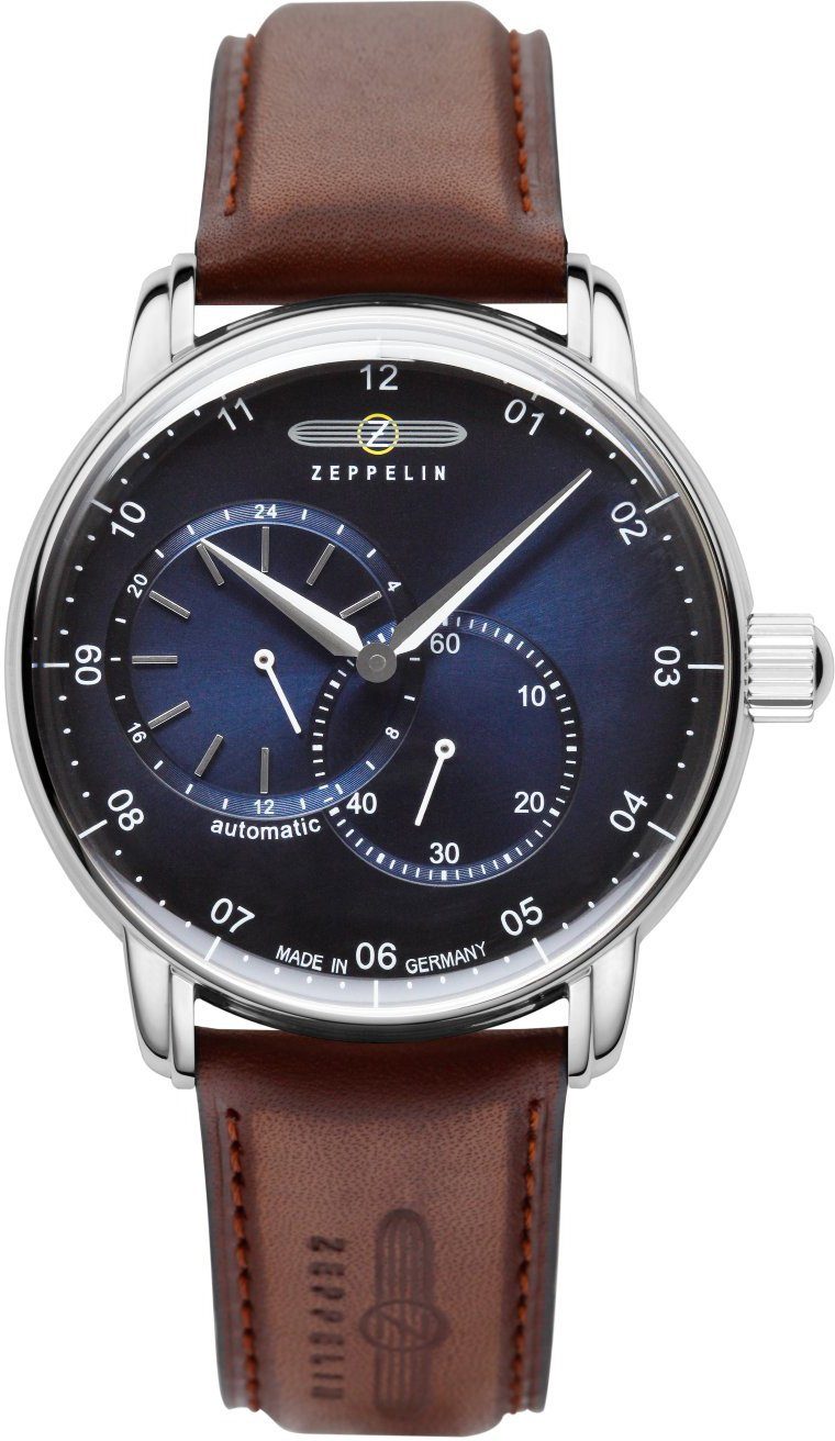 ZEPPELIN Automatikuhr New Captain´s Line, 8662-3, Armbanduhr, Herrenuhr, Made in Germany