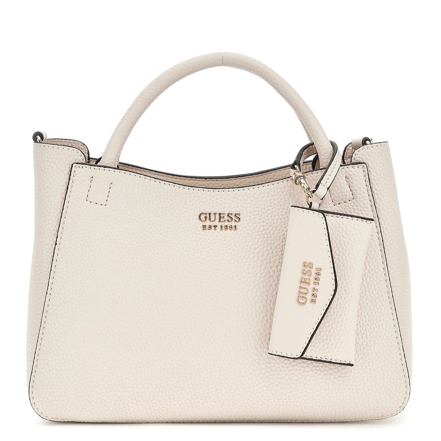 Guess Umhängetasche GUESS Handtasche Brenton Bone (1, 1-tlg., 1) günstig online kaufen