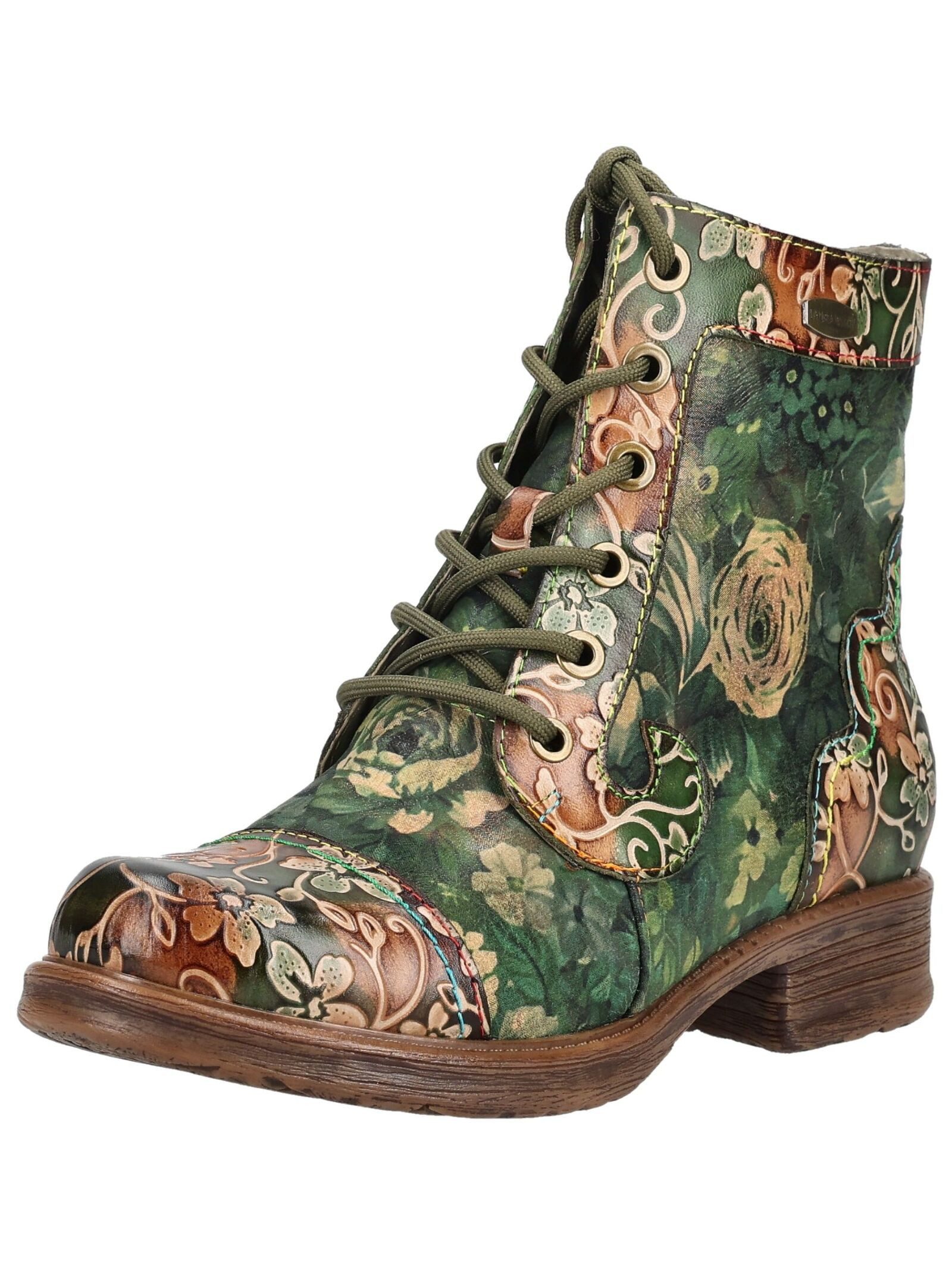 LAURA VITA LAURA VITA Stiefelette Leder/Textil Schnürstiefelette