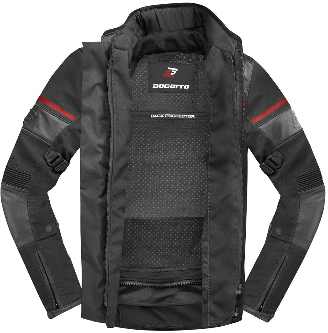 Bogotto Motorradjacke Blizzard-X wasserdichte Motorrad Textiljacke günstig online kaufen