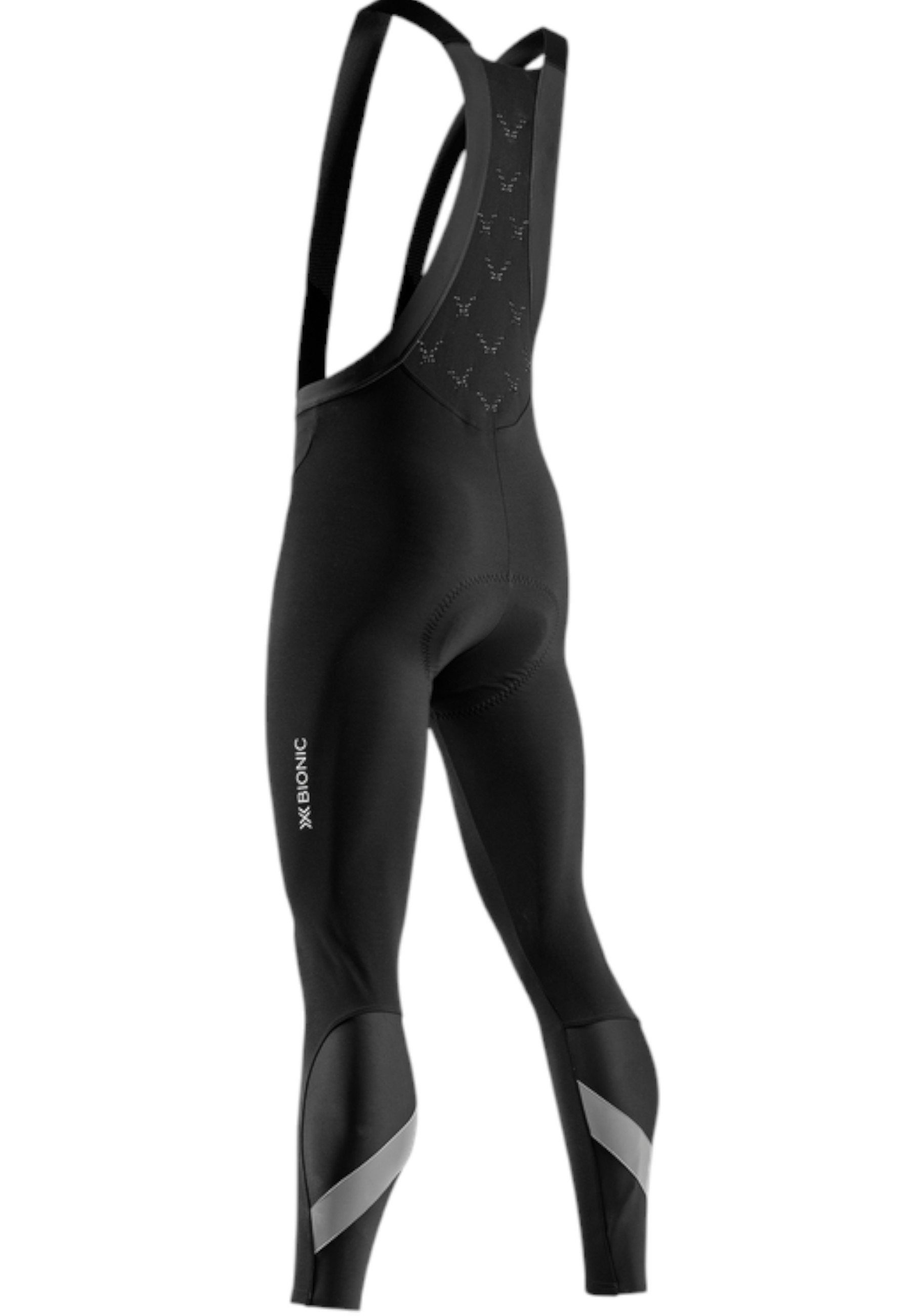 X-Bionic Fahrradhose Fahrrad-Trägerhose Corefusion Ride BIB Warm (enganliegend, winddicht)