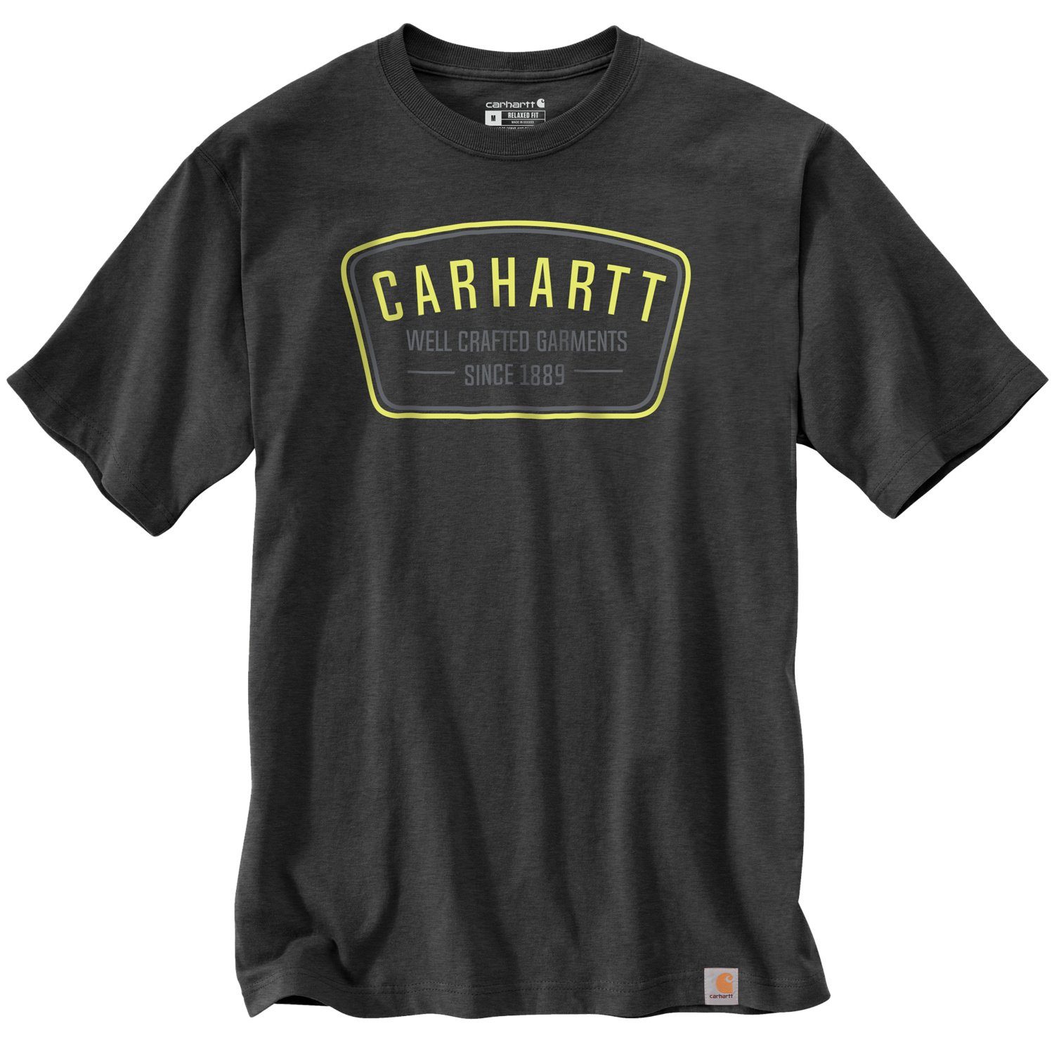 Carhartt T-Shirt Carhartt Herren T-Shirt Pocket Crafted Graphic Adult carbon heather