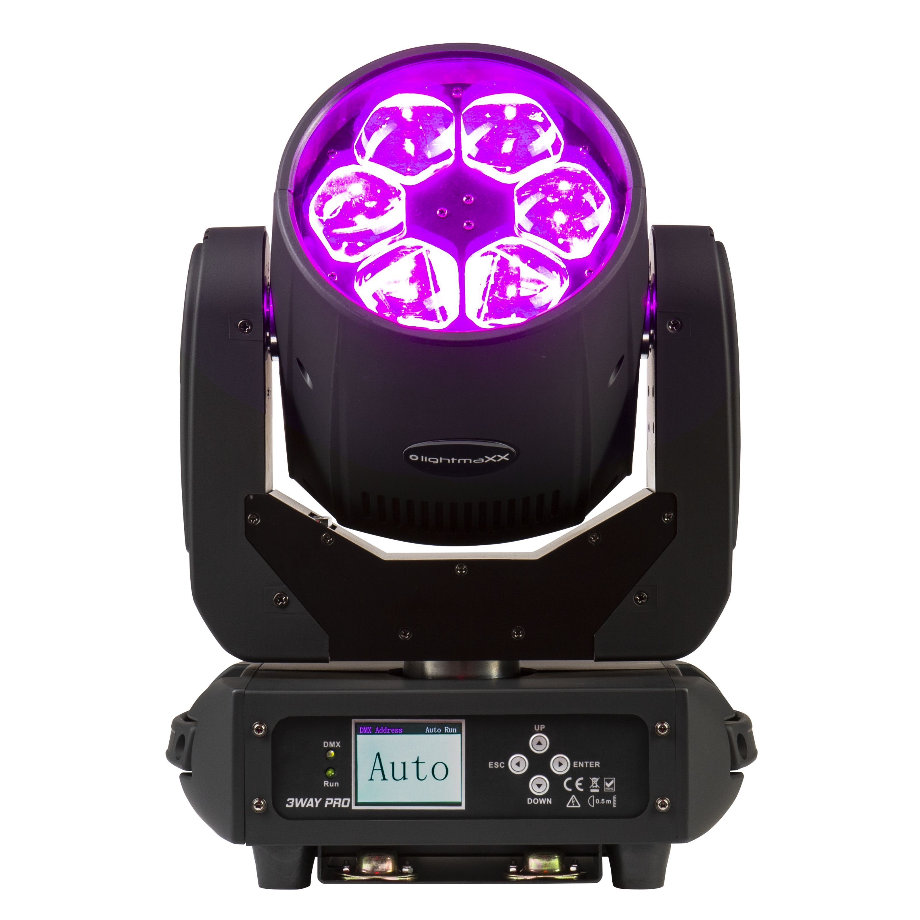 RGBW - Scanner PRO WASH, 3WAY Discolicht, Beam, FX 6*40W VEGA lightmaXX