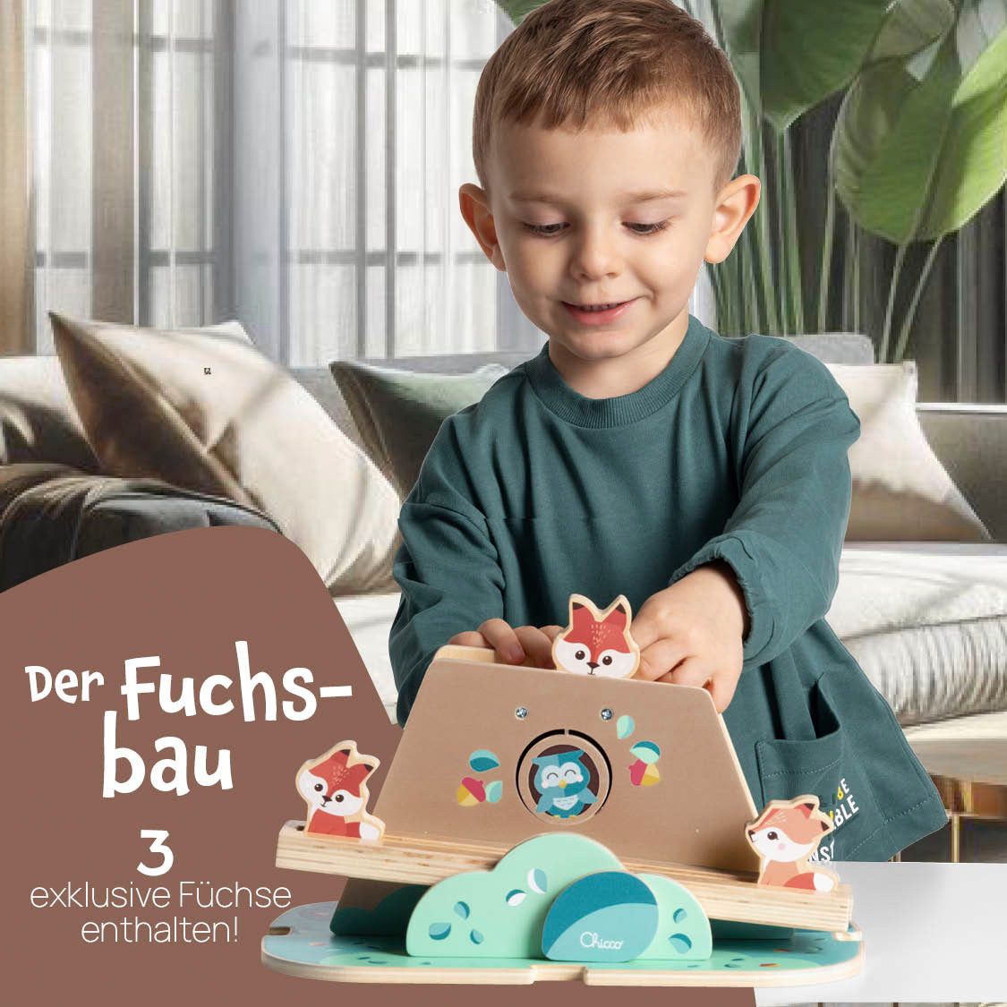 Chicco Spielwelt My Woods Friends - Der Fuchsbau