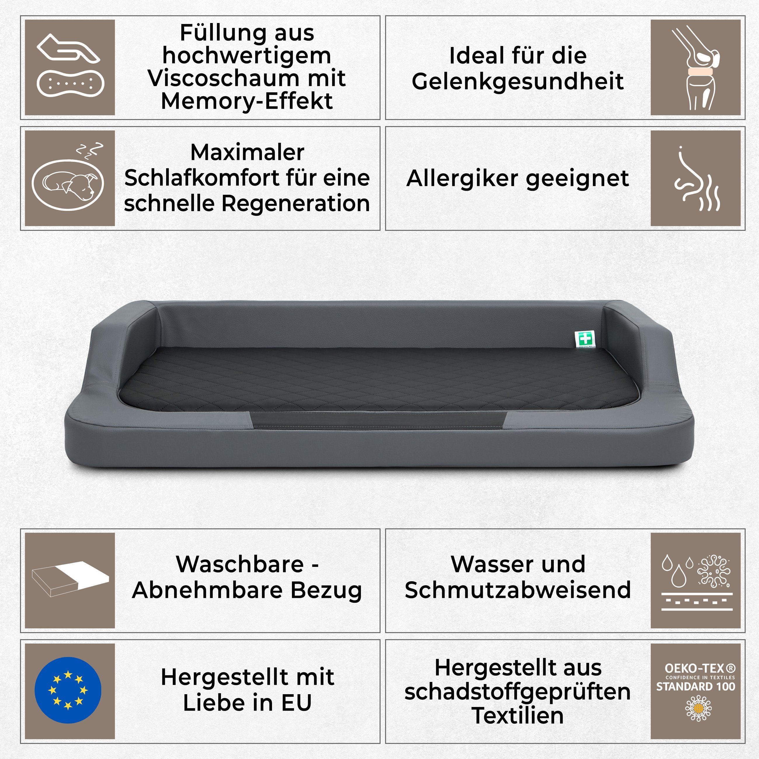 Bjird Tierbett Ergonomisches Hundebett Medico aus günstig online kaufen