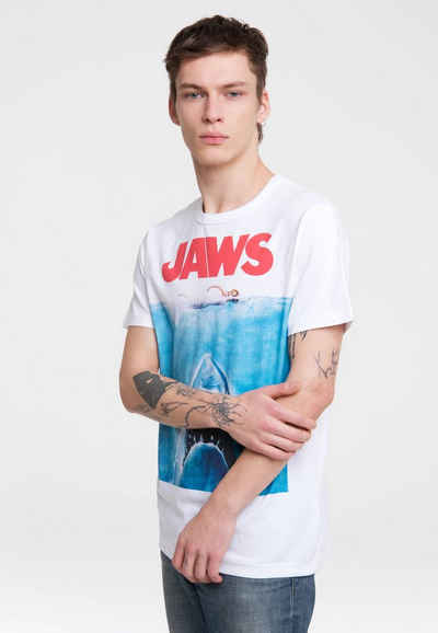 LOGOSHIRT T-Shirt Jaws mit kultigem Print