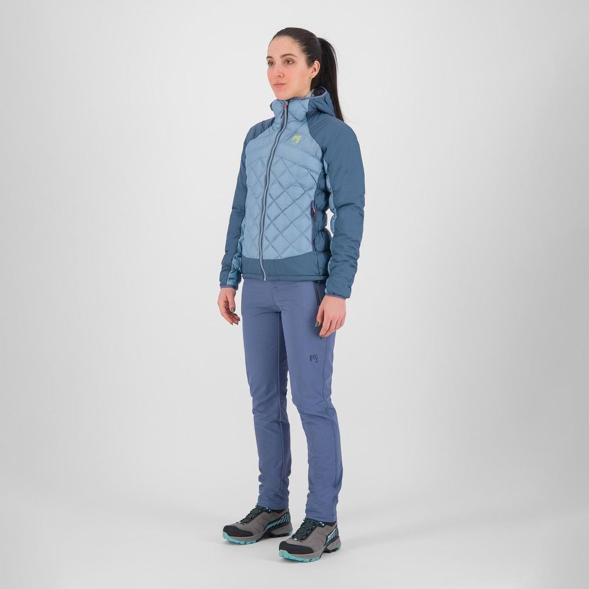 Karpos Fleecejacke Lastei Active Plus W Jacket Vielseitige, warme Jacke für Outdoor-Aktivitäten, die vor Wind und