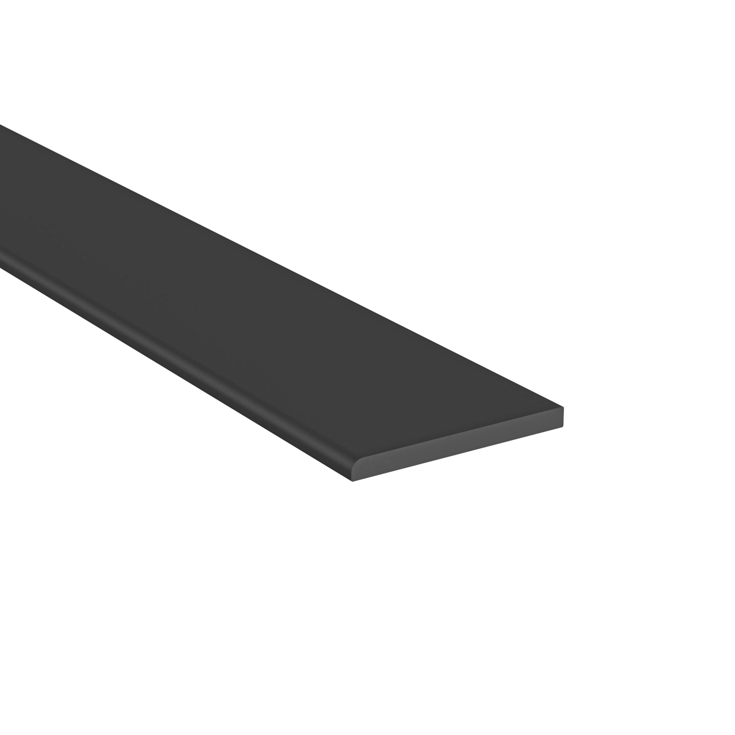 Quest Abschlussprofil Flachprofil 40 mm für Podeste, 150 cm (1-St), Flachprofil 40 mm, 150 cm, 3 mm stark