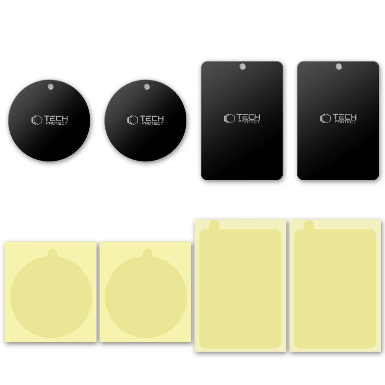 TECH PROTECT Handy-Halterung Tech Protect MetalPlate Magnetplatten für Autohalterungen, (1-tlg) – Bild 2 von 4