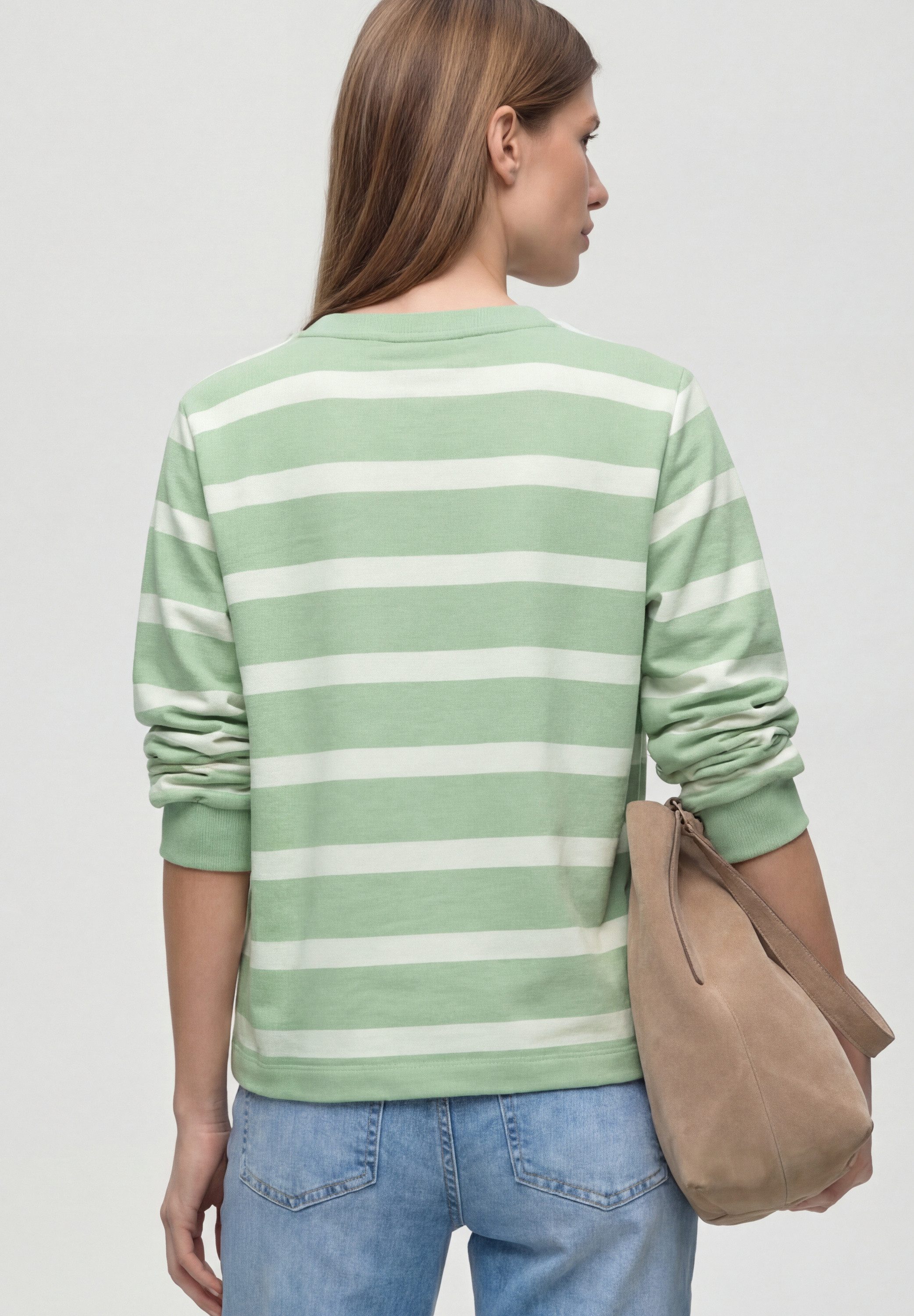 STREET ONE Sweatshirt im Streifen-Design