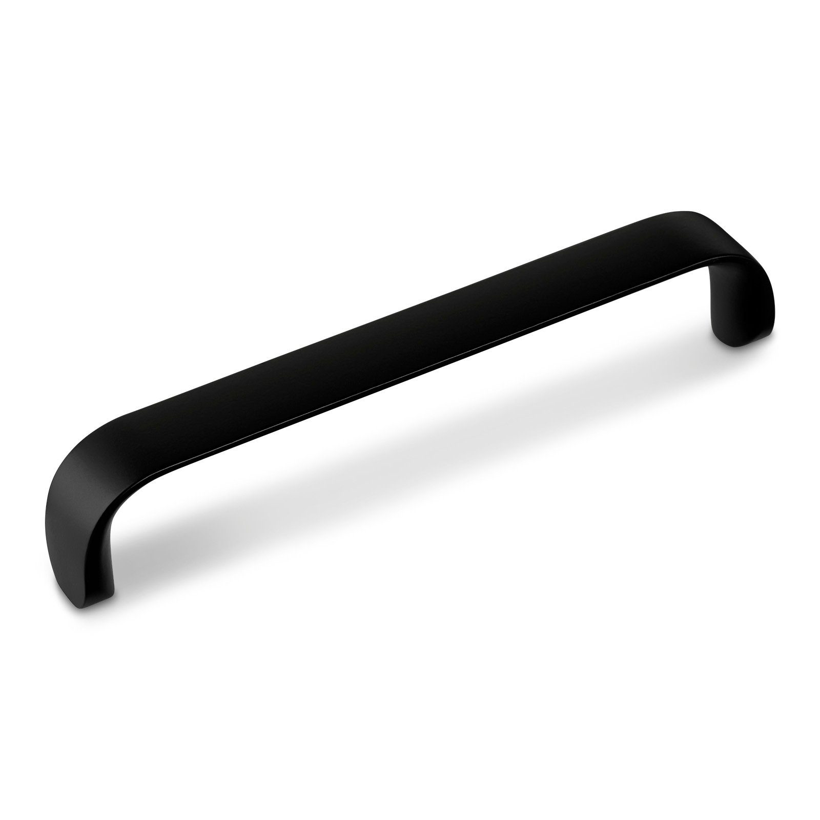 SO-TECH® Möbelgriff Schrankgriff DALE BA 128 - 192 mm, Lochabstand 128 mm schwarz matt inkl. Schrauben