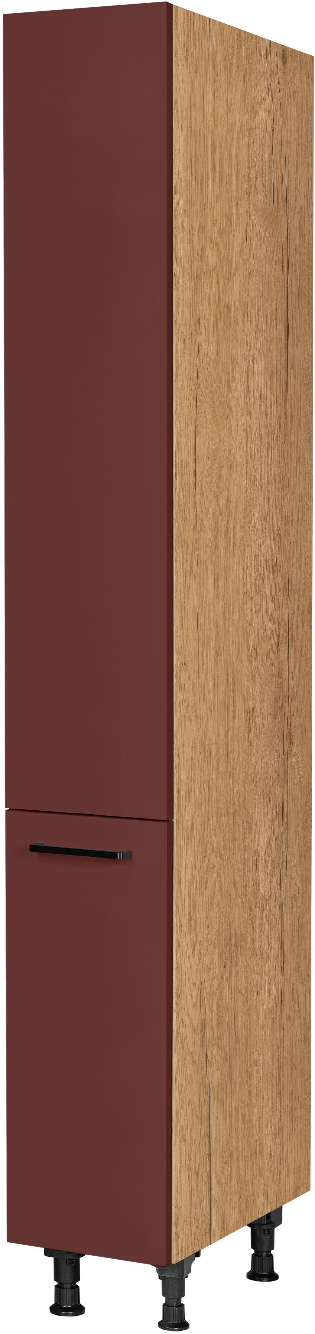 nobilia® Apothekerschrank "Easytouch", mit 5 Einhängekörben, Breite 30 cm, Höhe 216,6 cm, vormontiert, Ein- und Auszugsdämpfung SoftStoppPro