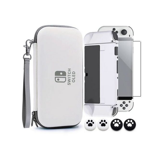 AKTO Schutzhülle und EVA-Tasche Zubehör Nintendo (Taschen & Koffer OLED-Konsole)
