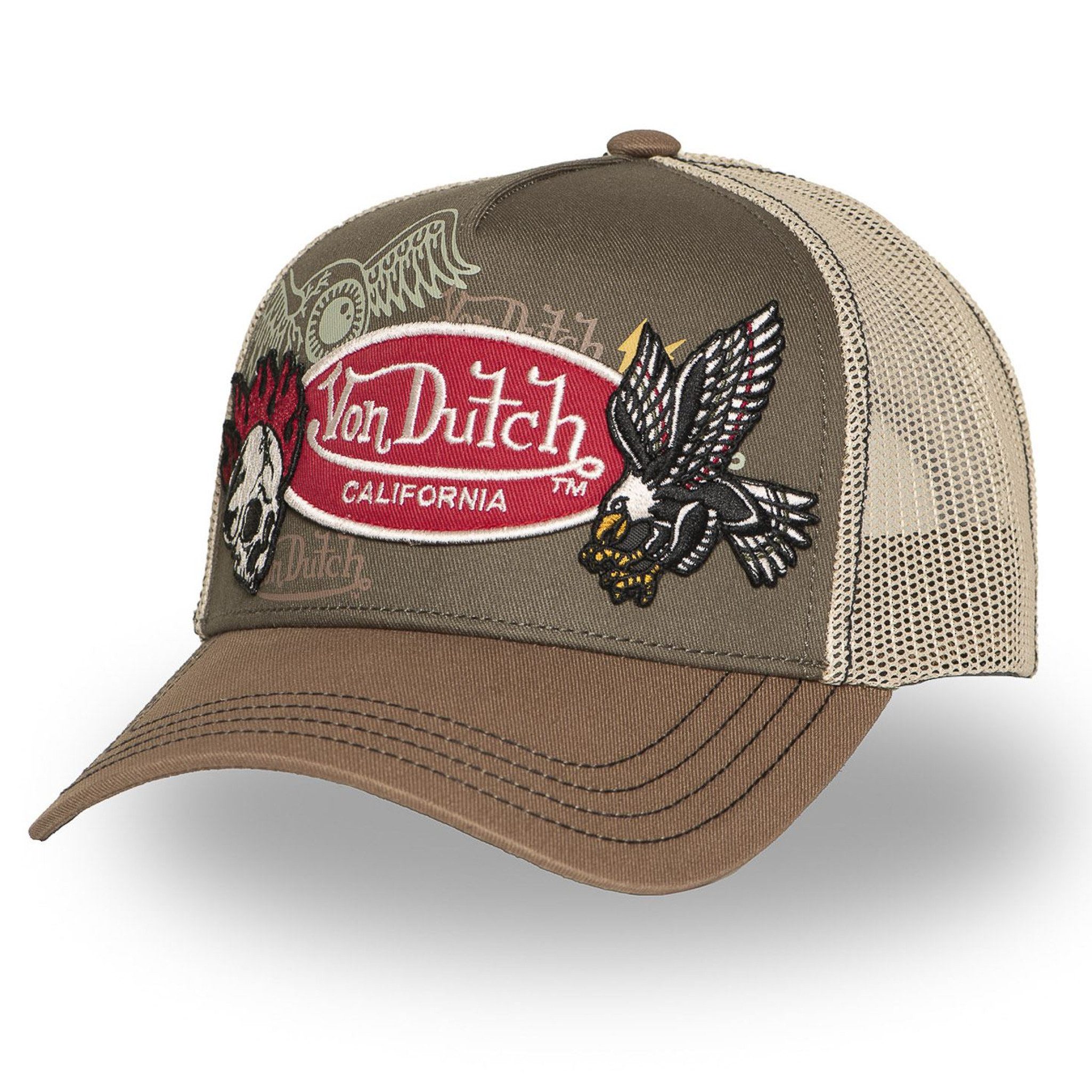 Von Dutch Trucker Cap Von Dutch Originals Trucker Cap - PATCHES (Basecap, Basecap, Meshcap, Trucker Kappe)