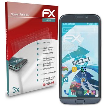 atFoliX Schutzfolie Displayschutzfolie für Doro 8050, (3 Folien), Ultraklar und flexibel