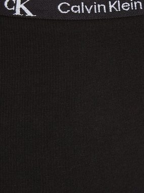 Calvin Klein Underwear T-String MODERN THONG 2PK (Packung, 2er-Pack) mit klassischem Logobund