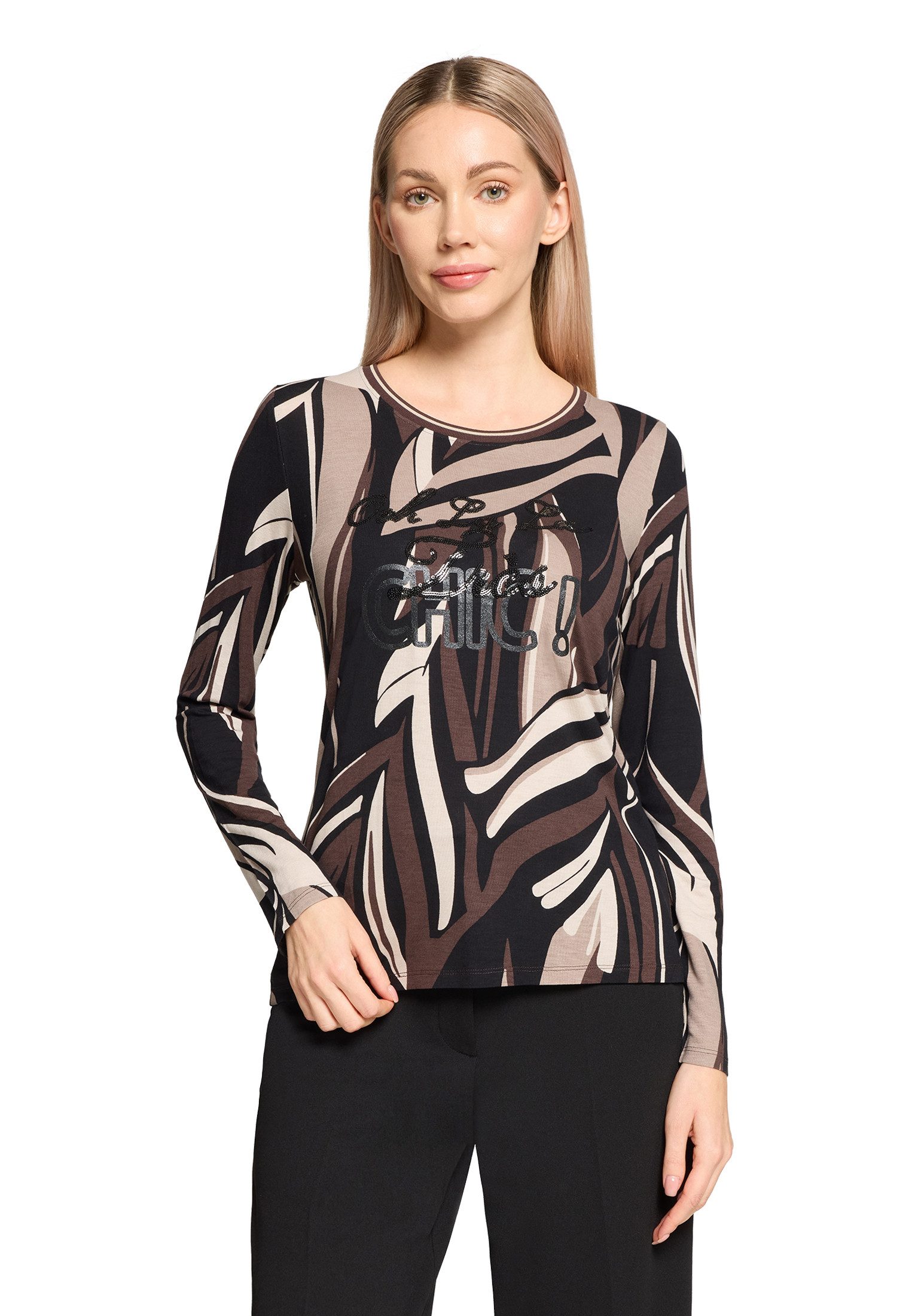 Betty Barclay Kurzarmshirt Damen mit Rippbündchen (1-tlg) günstig online kaufen