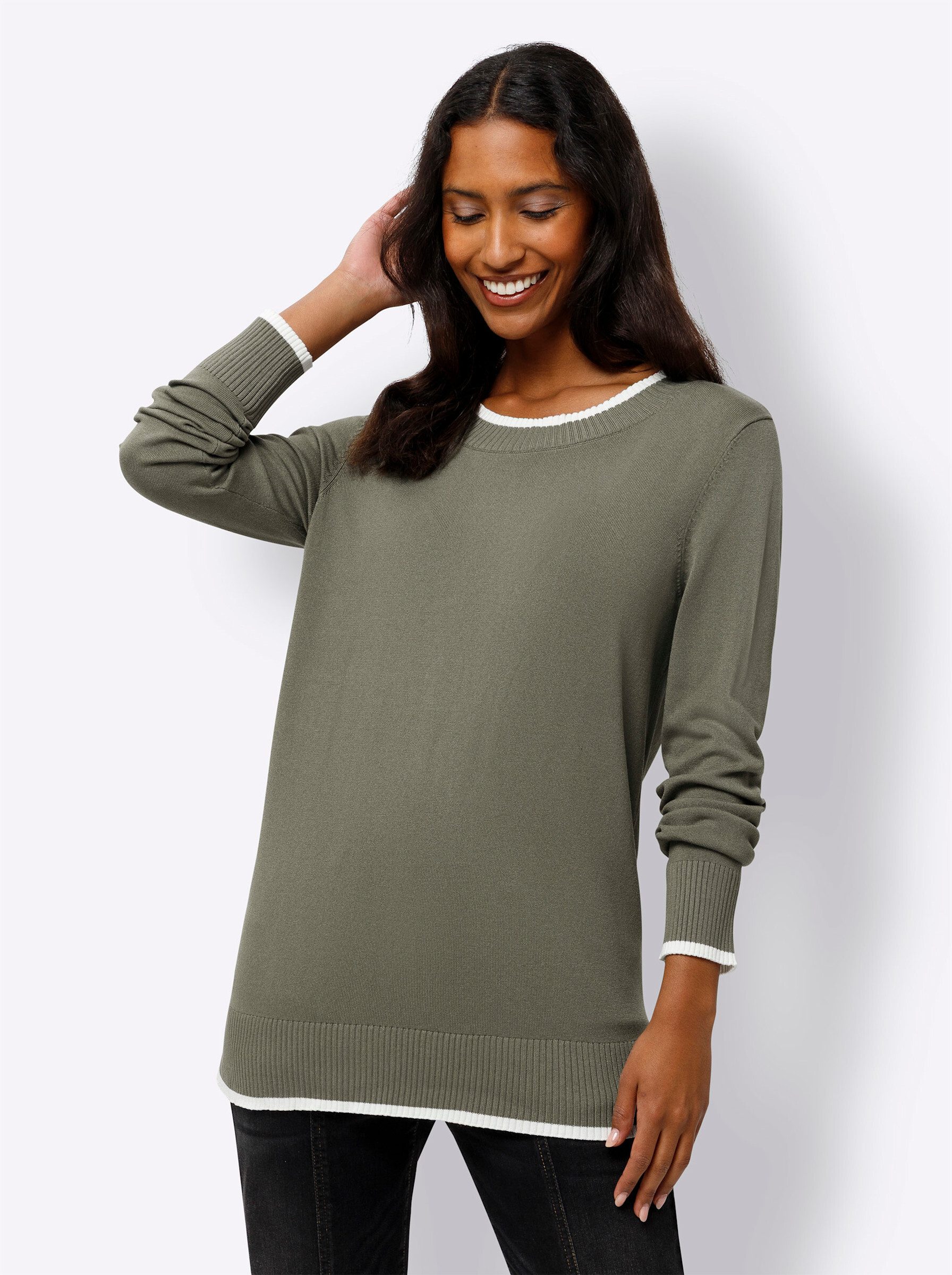 Strickpullover Feinstrickpullover
