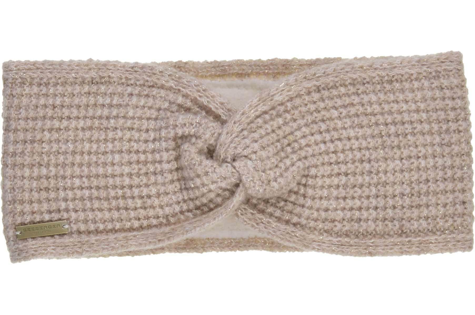 Seeberger Stirnband Strick Stirnband mit tonalem Glanz 19690-1