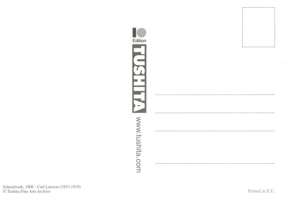 Larsson Postkarte mit 18 Motiven hochwertigen Carl nbuch