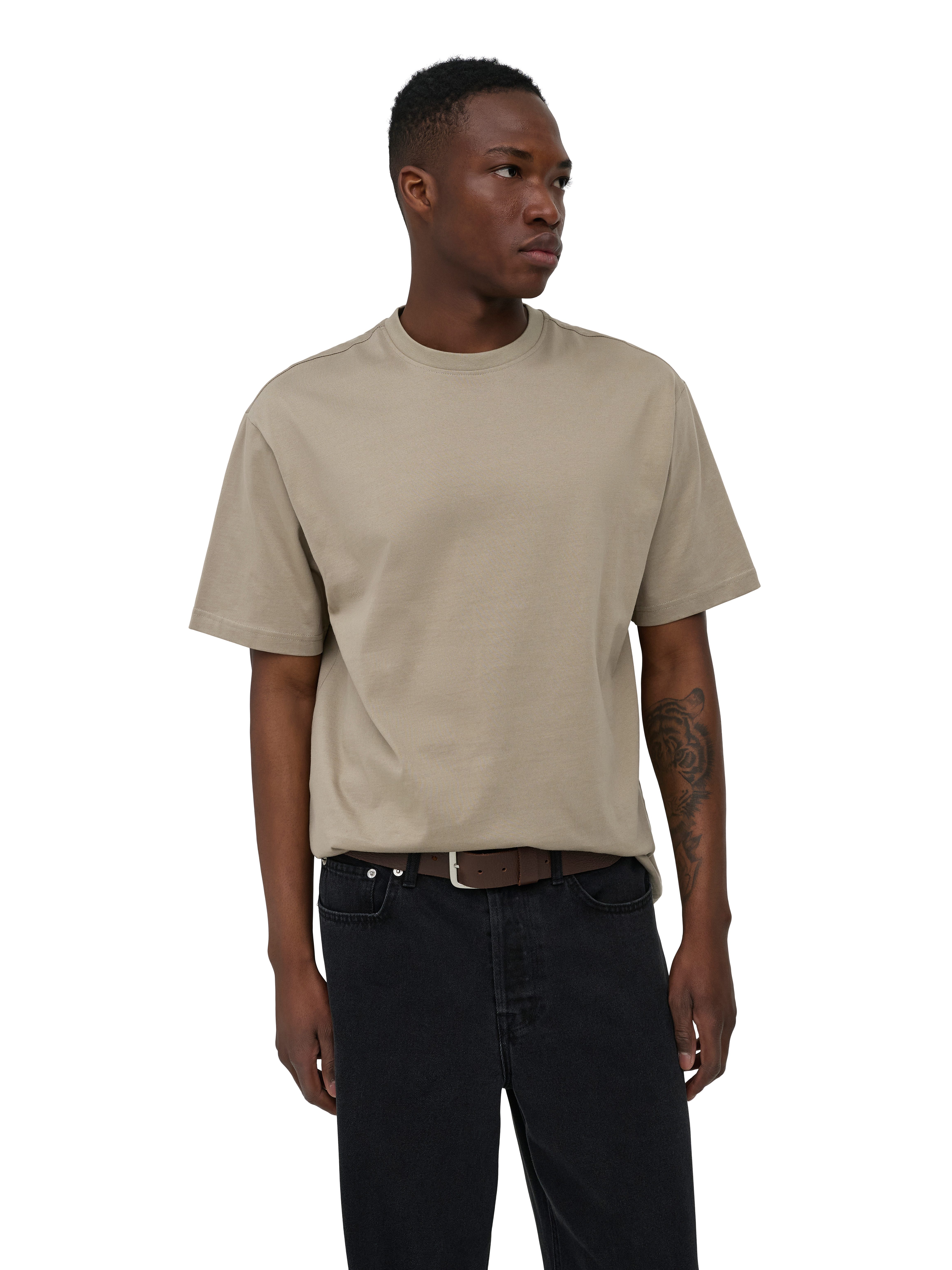 ONLY & SONS Rundhalsshirt ONSFRED RLX SS TEE Baumwolle, relaxed fit