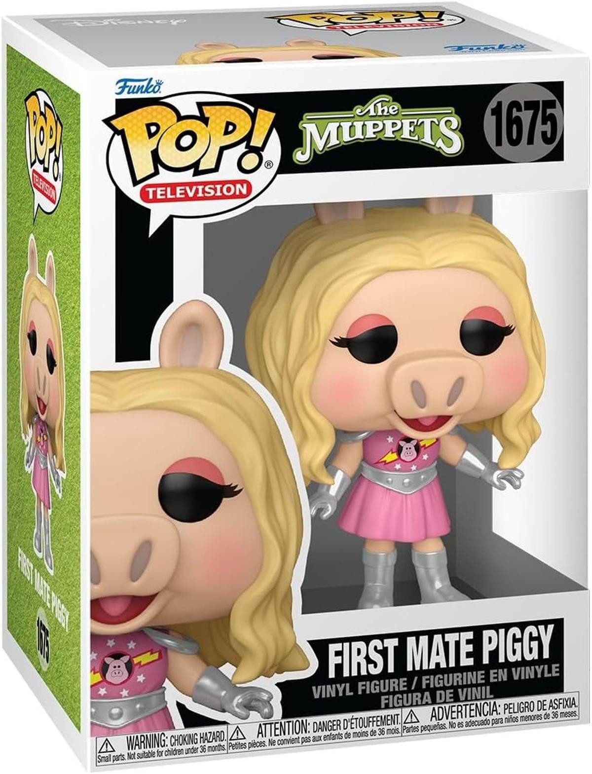 Funko Actionfigur Funko POP! TV: The Muppets First Mate Miss Piggy Viny Sammelfigur 3+