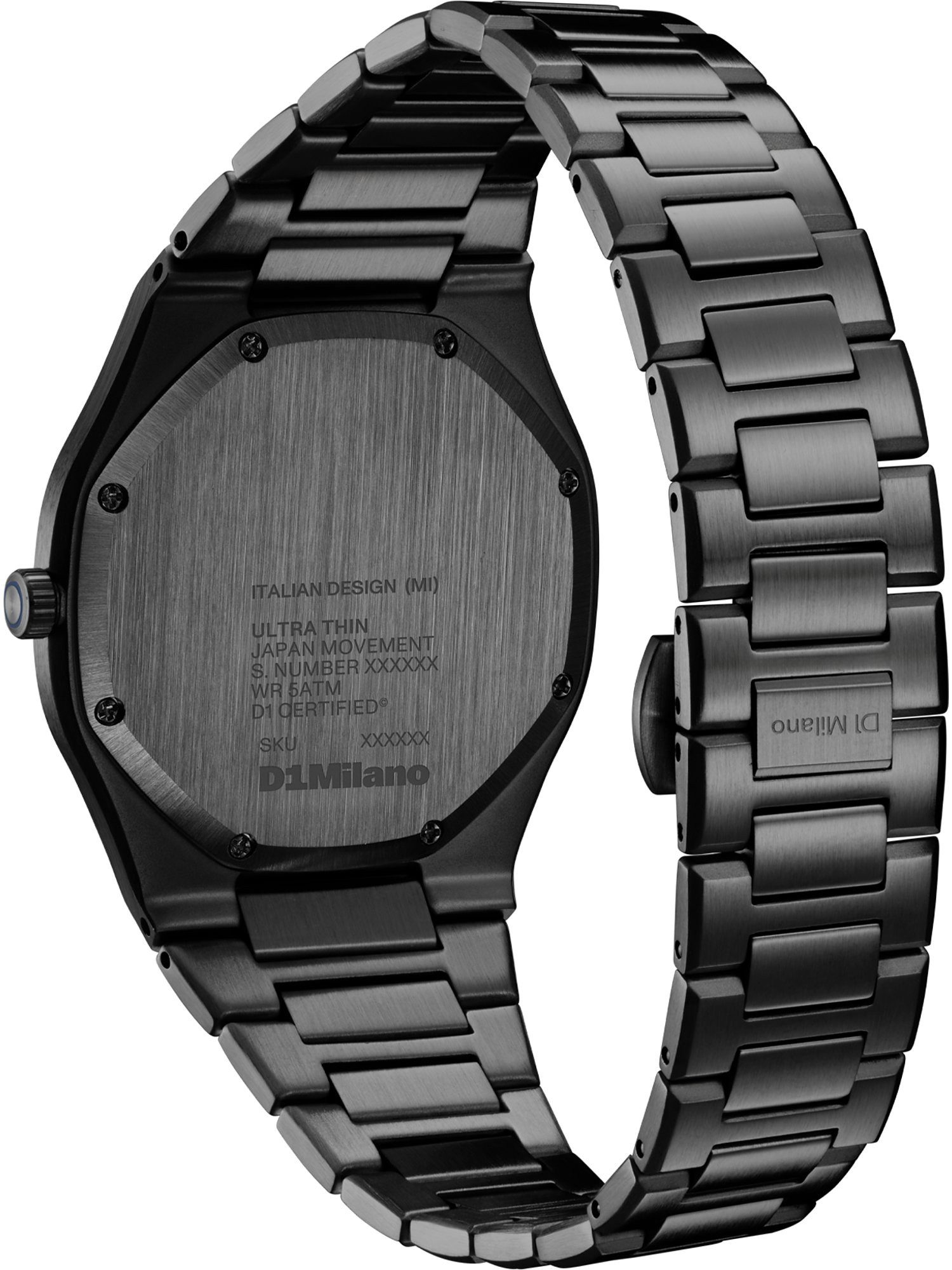 D1 Milano Quarzuhr D1 Milano Herren-Uhren Analog Quarz, Klassikuhr